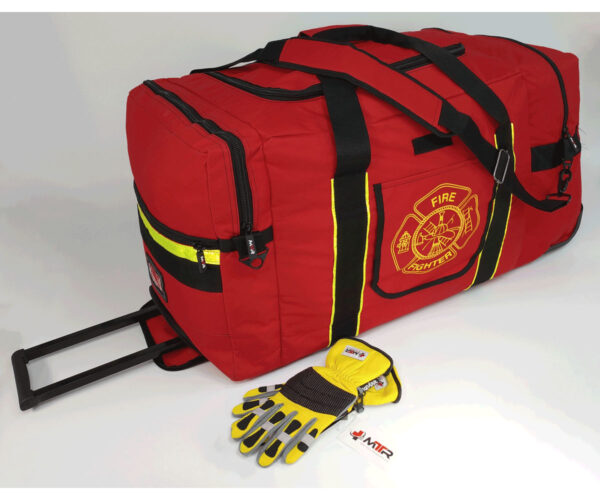 MTR Firefighter Gear Bag - With Wheels & Extendable Handle